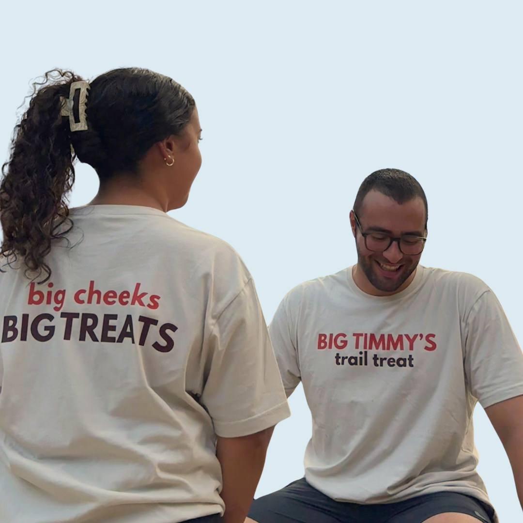 BIG CHEEKS BIG TREATS t-shirt